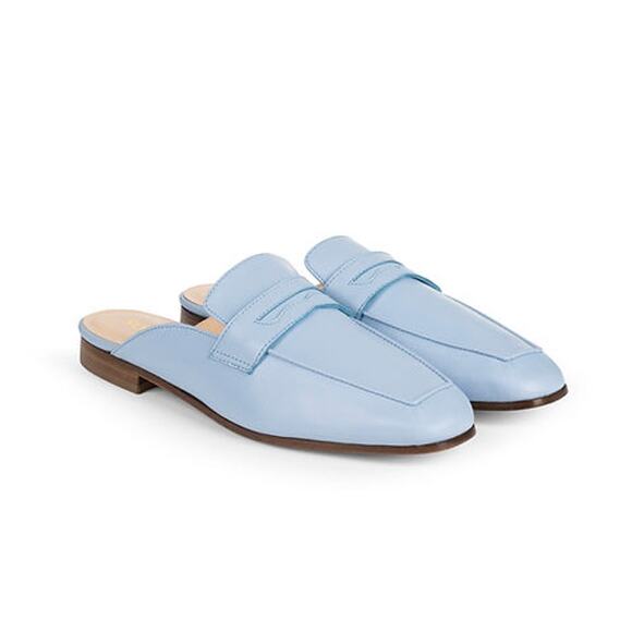 Sophique Milano Riviera Mule Loafer in Azure 37 - Picture 2 of 6